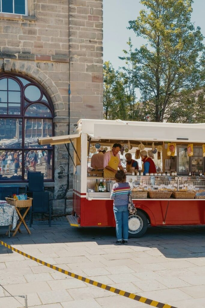 donde se puede poner un food truck